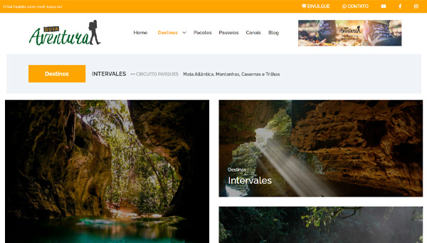 Capa do projeto Guia Aventura